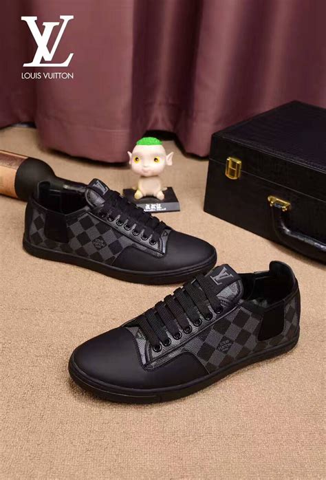 All Black Louis Vuitton Sneakers Literacy Basics