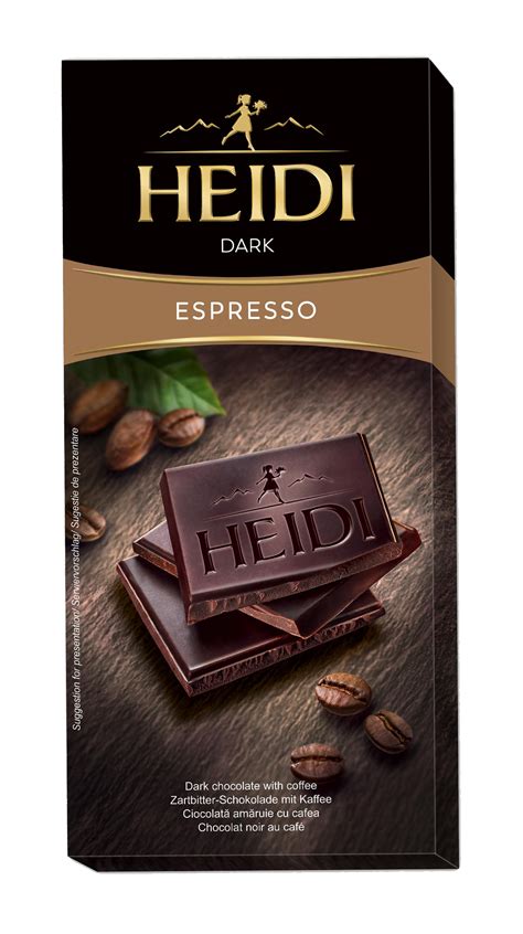 Czekolada Gorzka HEIDI DARK ESPRESSO 80G Coffee Selection