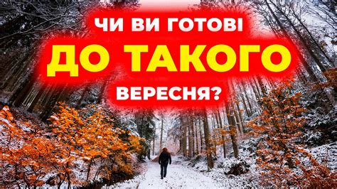 Синоптики дали НЕВТІШНИЙ прогноз на вересень ПОГОДА НА ВЕРЕСЕНЬ 2024