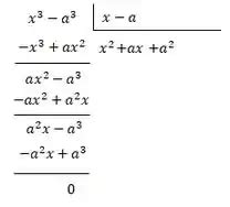 Verifique As Identidades X 3 A 3 X A X 2 A X A