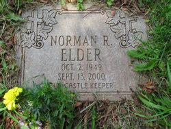 Norman R Elder 1949 2000 Find A Grave Memorial