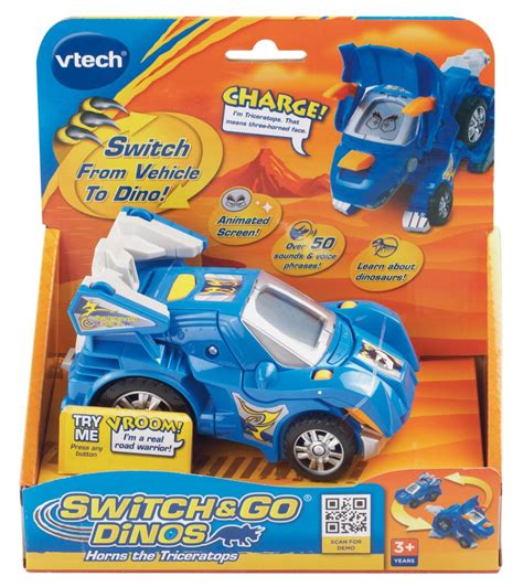 VTech Switch & Go Dinos Horns the Triceratops – Cachao Toys