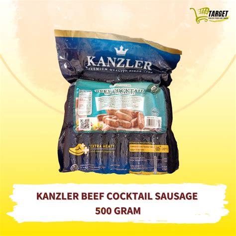 Jual Kanzler Sosis Sapi Cocktail Gram Beef Cocktail Sausage