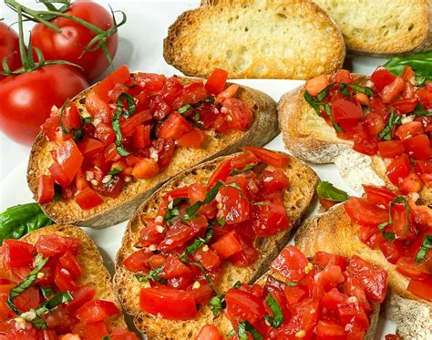 Tomato Basil Bruschetta