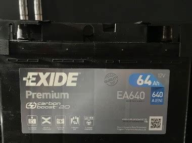 Akumulator Exide Premium 64Ah 640A Jedyny Taki Specjalistyczny Sklep W