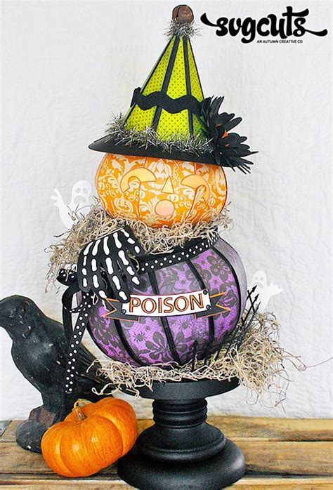 Spooky Pumpkin Cauldron By Hilary Kanwischer Blog