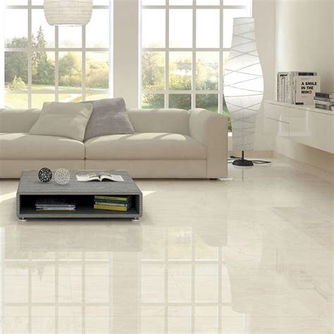 Glossy Ivory Living Room Floor Tile, 800 mm x 800 mm, Rs 60 /square feet | ID: 22404507191