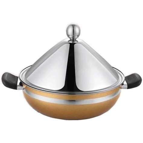 Ensemble Cuiseur Vapeur En Acier Inoxydable Casserole Et Cuiseur