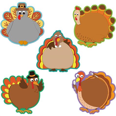 Buy Thanksgiving Turkey Cut Outs Versatile Classroom Decoration