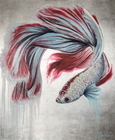 Betta Fish Painting at PaintingValley.com | Explore collection of Betta Fish Painting