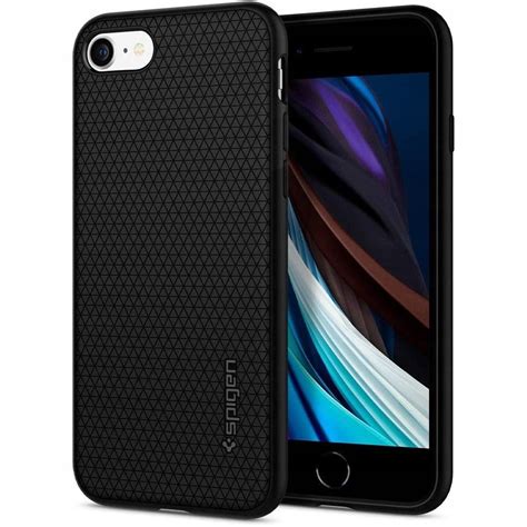 Etui Spigen Do Iphone Se Czarne Case Cover Obudowa Plecki