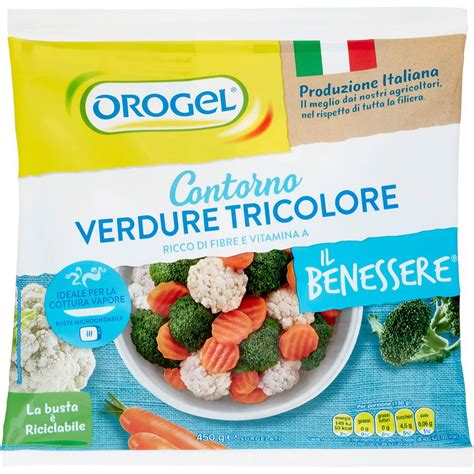 Contorno Di Verdure Tricolore OROGEL 450 G Coop Shop