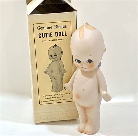 Vintage Kewpie Doll Shackman Co Made In Japan Original Box Etsy Kewpie Dolls Kewpie