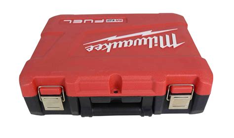 Milwaukee Heavy Duty Red Hard Plastic Tool Case Tough Storage Toolbox Carrier For 25032504