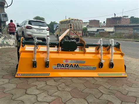 Feet Mild Steel Param Rotavator For Agriculture At In Bareilly