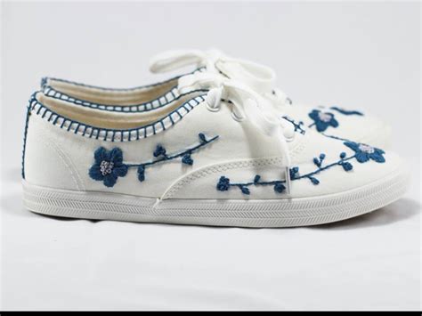 Handmade Embroidery Sneakers Embroidery Shoes Embroidery Sneakers