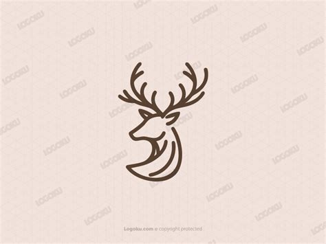 Deer Leaf Logo Logoku