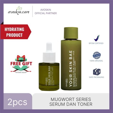 Jual Avoskin Your Skin Bae Panthenol Mugwort Cica Serum