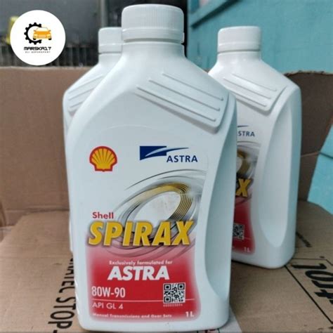 Jual Shell Spirax Astra 80W 90 API GL 4 MANUAL GEAR OIL OLI GARDAN