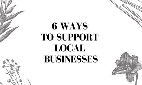 6 Ways To Support Local Businesses During Covid 19