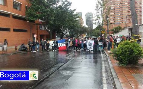 Afectada La Movilidad En Bogotá Por Manifestaciones