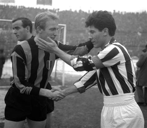 Carlo Tagnin and Omar Sívori, 1962 | Calcio
