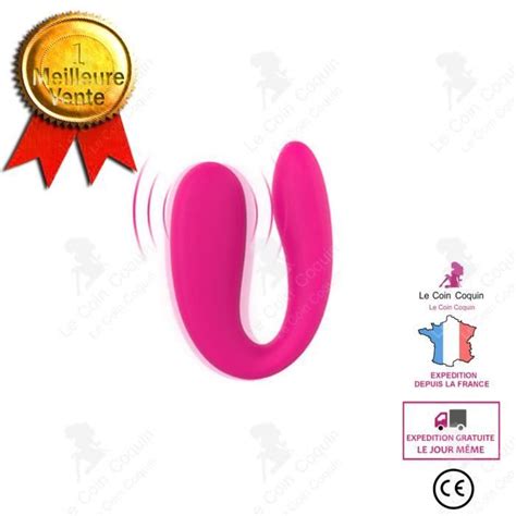 LCC U Forme Gode Vibrateur Clitoris Stimulation Forte Orgasme Vaginal Anal Vibrateurs