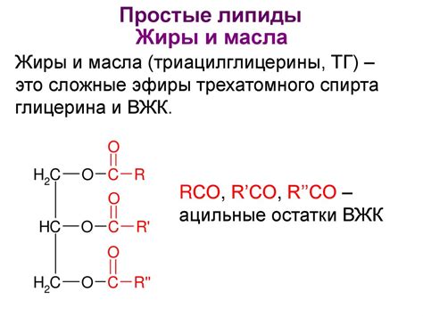 Липиды. Классификация липидов - online presentation