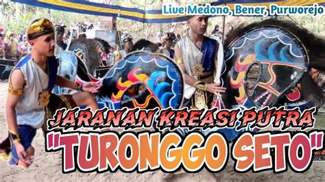 Jaranan Terbaru Jathilan Kreasi Putra Turonggo Seto Live Desa Medono