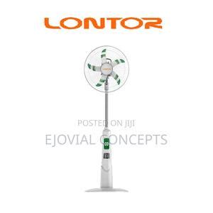 Lontor Inch Rechargeable Standing Fan White Ctl Cf C In Ojo