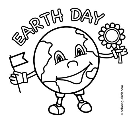 Earth Day Coloring Pages Free Printable Earth Day Coloring Pages Images