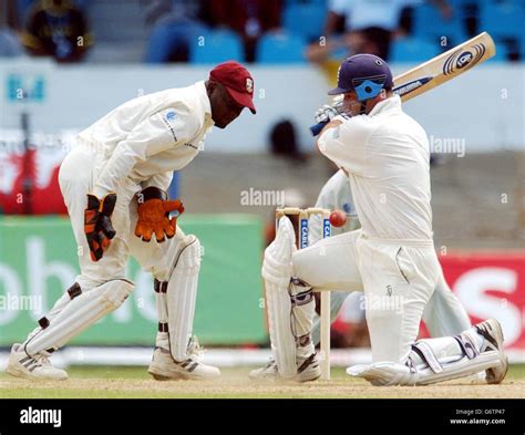 Cricket action test match winter tour batting graham thorpe hi-res ...