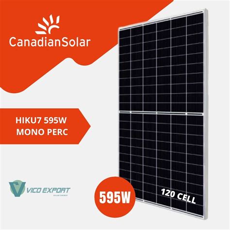 455w Canadian Solar Black Frame Vico Export Solar Energy