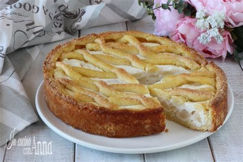 CROSTATA RICOTTA E PERE Golosissima Ricetta Anche Bimby