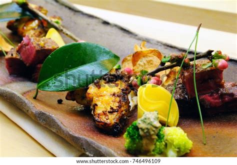 Japanese Surf Turf Dish Stock Photo Shutterstock