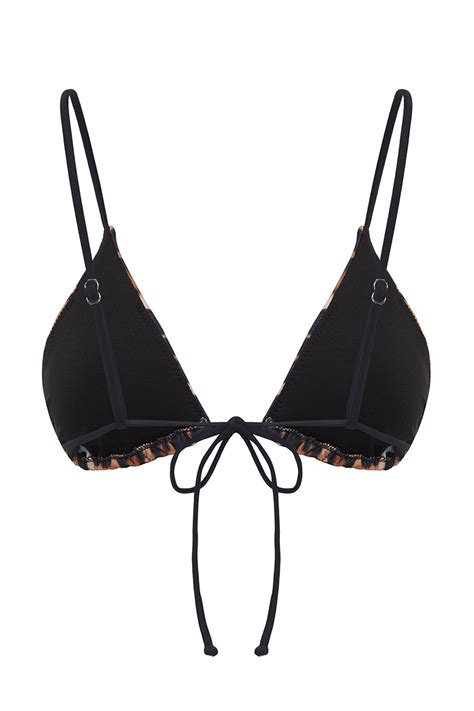 Trendyolmilla Leopar Desenli Üçgen Bikini Üstü TBESS24BU00158 Fiyatı Yorumları Trendyolmilla