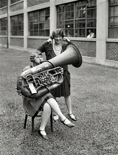 Shorpy Historical Picture Archive Music Tooter 1928 High Resolution