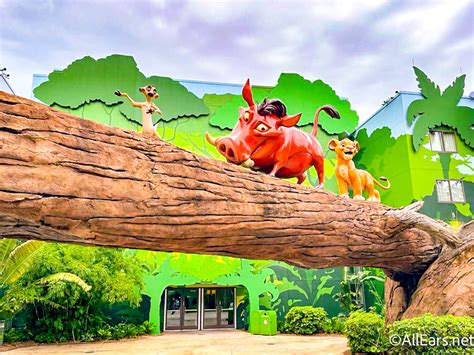 2023 Wdw Atmos Art Of Animation Hotel Resort Lion King Timon Pumbaa