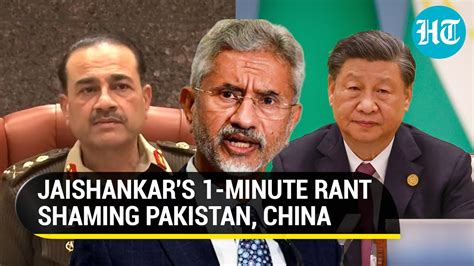 Jaishankar Shames Pakistan With Uri Balakot Example Days After Veiled