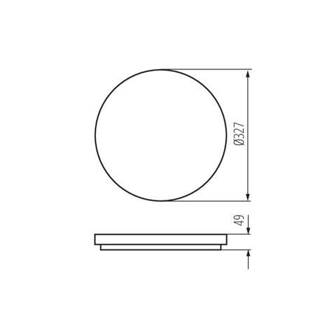 Plafoniera Da Soffitto W Lm D Ip Varso Rotondo