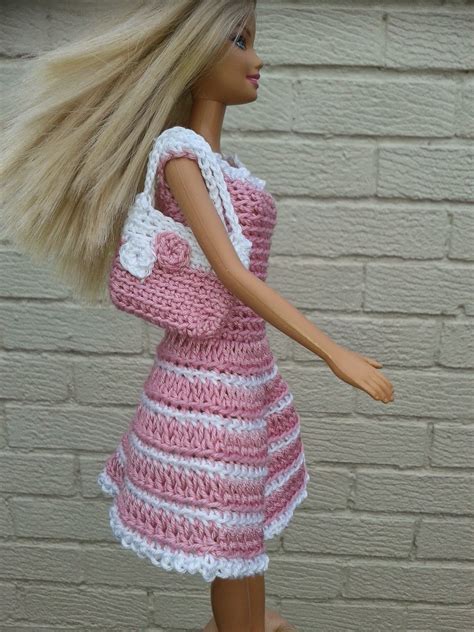 Linmary Knits Barbie Crochet Dresses And Bag