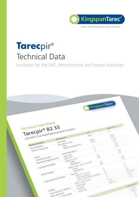 Pdf Tarecpir Technical Data Sheets Encon Insulation Pdf