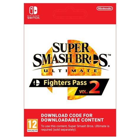 Buy Super Smash Bros Ultimate Fighters Pass Vol 2 Uk Eu