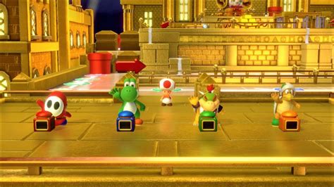 Super Mario Party Bowser Jr Vs Shy Guy Vs Hammer Bro Vs Yoshi