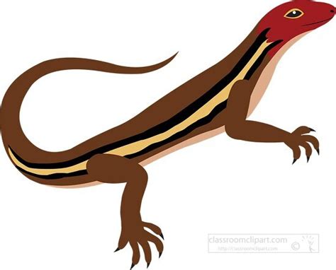 Lizard Clipart-Hylonomus Reptile Animal Clipart