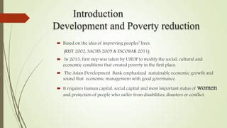 Development And Poverty Reduction Ppt