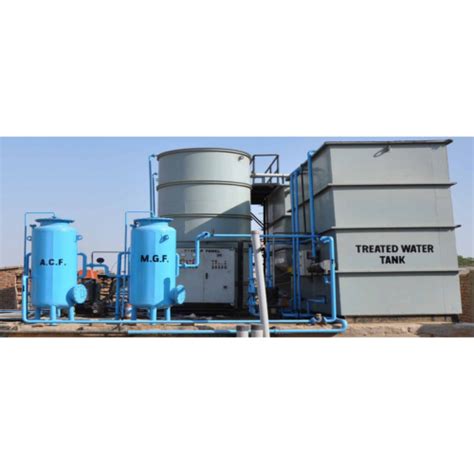 Automatic Borewell Water MBR Based Sewage Treatment Plant