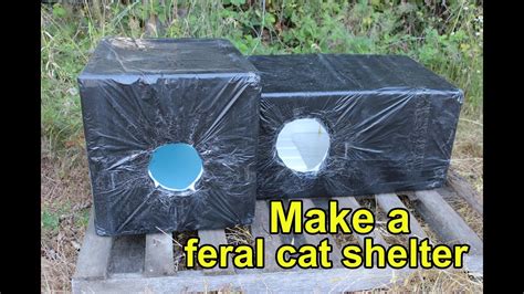 Diy Outdoor Cat Shelter Styrofoam / 30 Best Diy Outdoor Cat House Plans Outdoor Cat Shelter : An ...