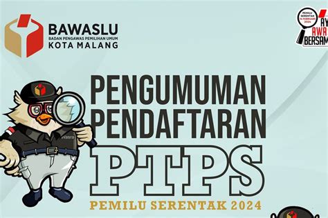 Bawaslu Kota Malang Buka Pendaftaran Pengawas TPS Pemilu 2024 Segini