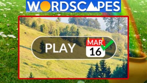 Wordscapes Daily Puzzle March 16 2024 Youtube